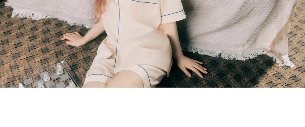 도씨 실크핏 클린 반팔 커플 잠옷 세트 상세페이지 8